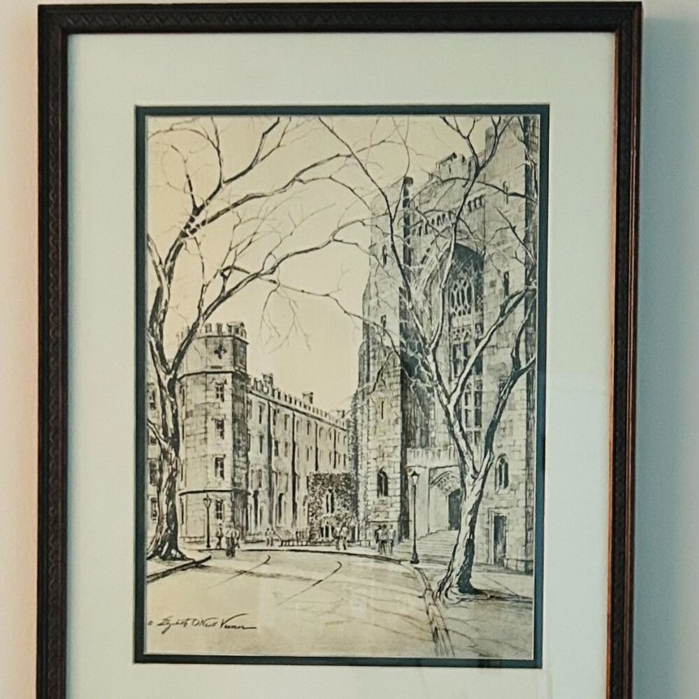 Elizabeth O'neill Verner etching